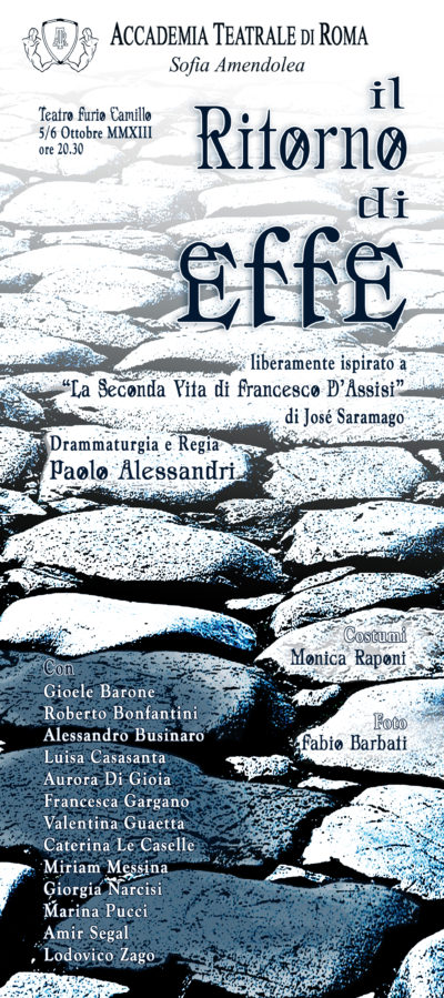 Il ritorno di Effe – Accademia Sofia Amendolea - Locandina